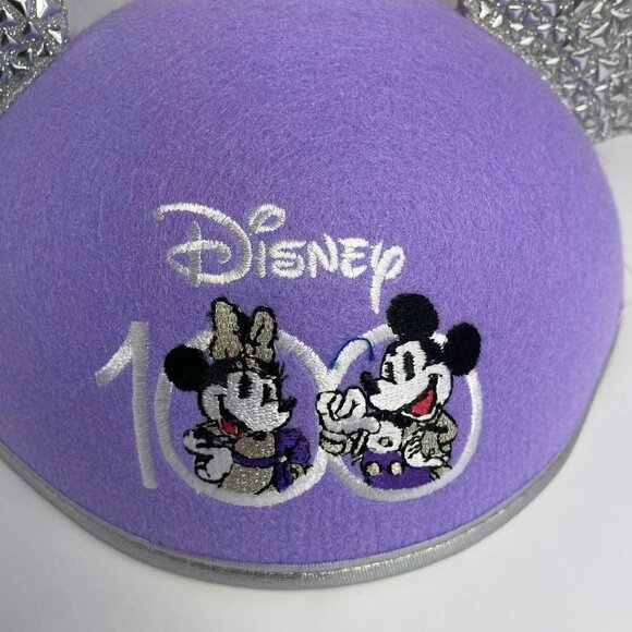 Disney‎ Parks Disney 100 Years of Wonder Mickey Minnie Mouse Ears Hat - Picture 6 of 9